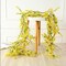 4Pcs Artificial Flowers Vine Silk Flower Garland Spring Yellow Flowers Artificial Jasmine Vines for Decoration Fake Flower Vine Hanging Ivy for Wall Party Wedding Arch Home Indoor Outdoor